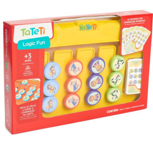 Brinquedo Educativo Logic Fun C/pecas E Cartas-123686-70503