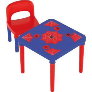 Mesinha/cadeira Aranha Mesa+cadeira C/adesivos