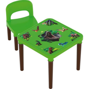 Mesinha/cadeira Dinossauro Mesa+cadeira C/ades