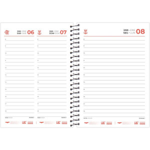Agenda 2026 Flamengo 176f. 130x188mm-123515-13531