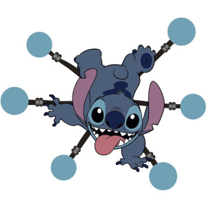 Brinquedo Diverso Stitch Escalador-123381-54734