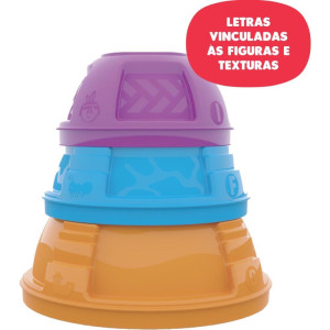 Brinquedo Educativo Potes De Empilhar-119772-32160