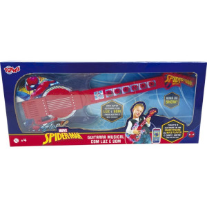Instrumento Musical Spider Man Guitarra C/luz-123369-32670