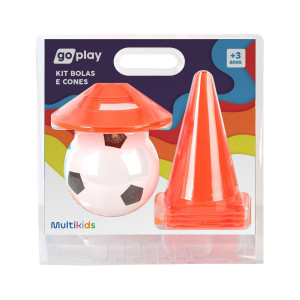 Go Play Kit Bola E Cones