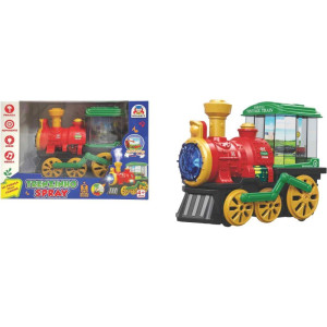 Brinquedo Para Bebe Trenzinho Spray C/luzes E Som