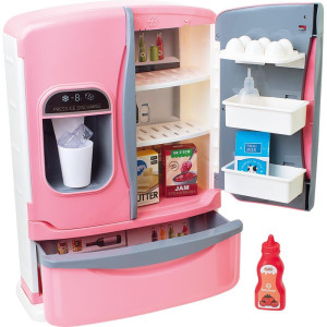 Brincando De Casinha Geladeira C/som, Luz E Fumaca