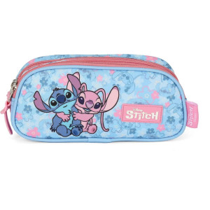Estojo Triplo Stitch Rosa