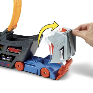 Hot Wheels Pista City Transportador De Acrobacias-121374-45425