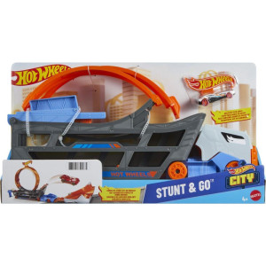 Hot Wheels Pista City Transportador De Acrobacias-121374-97784