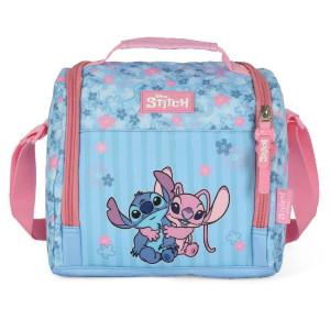 Lancheira Termica Stitch Mao/ombro Rosa