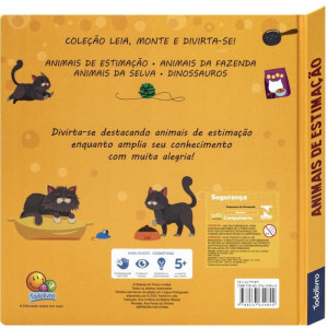 Livro Brinquedo Ilustrado Monte E Divirta-se! Anim.estim-123815-78335