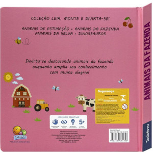 Livro Brinquedo Ilustrado Monte E Divirta-se! Anim.fazen-123814-56730