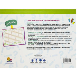 Livro De Atividades Scottini Livro Stop 28x21 40pg-122793-99264