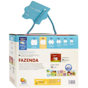 Livro De Atividades Todolivro Play Q.c.fazenda Box-122791-43107