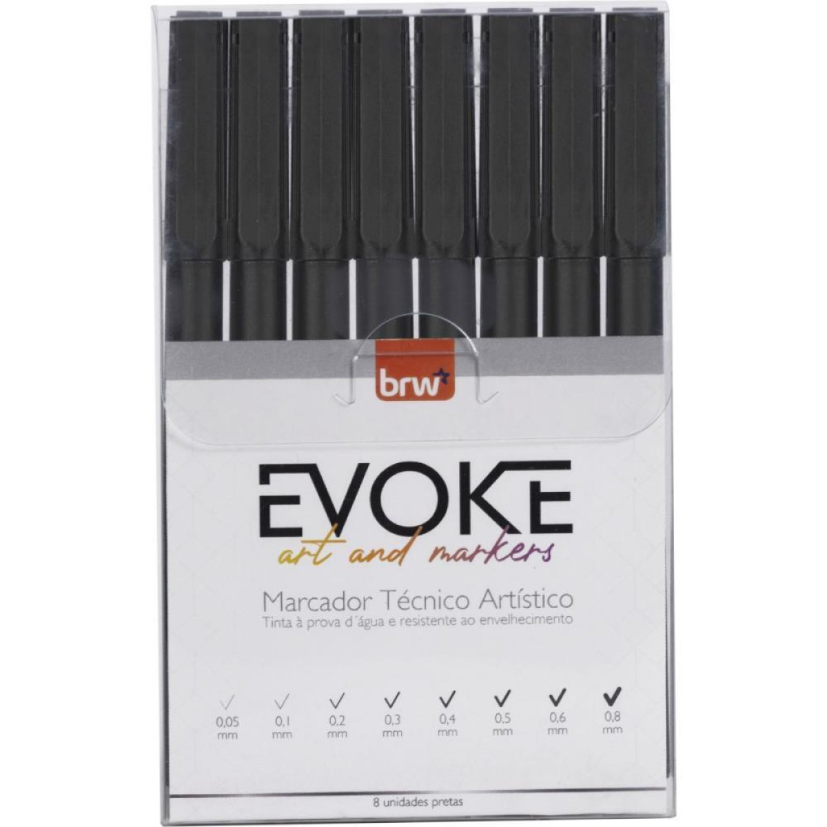 Marcador Artistico Tecnico C/08unid.-119341-56402