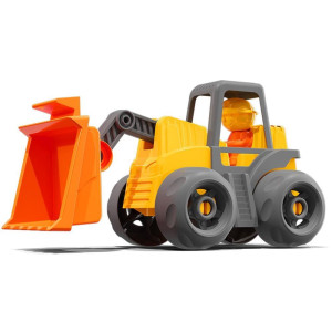 Trator Carregadeira C/boneco Open Tra