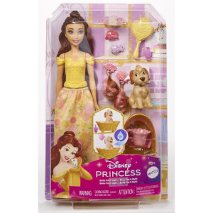 Boneca Disney Princesa Bela Com Cachorrinho-121250-12975