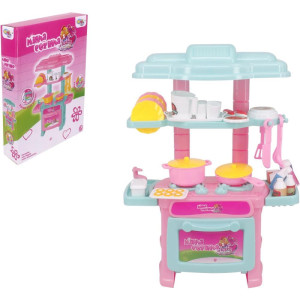 Brincando De Casinha Cozinha C/acessorios Glam Girl