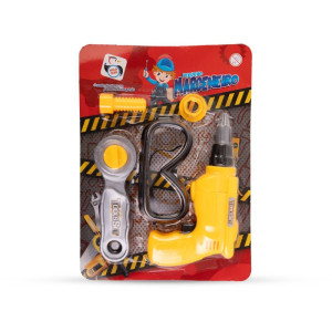 Brincando De Profissoes Pequenos Marceneiros Mod.4 5pcs-124202-42690