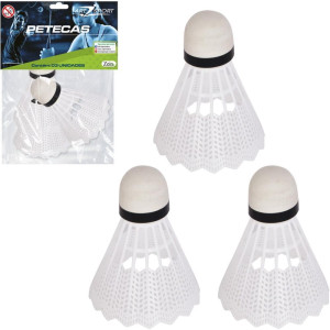 Brinquedo Diverso Peteca Plast. C/3 Pcs 8,5x7cm