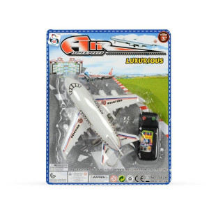 Carrinho Controle Remoto Aviao Super Power 2 Funcoes-124200-31984