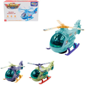 Helicoptero War Com Luz E Som A Pilha (s)
