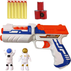 Lancador Dardo Pistola Astronauta 12pcs
