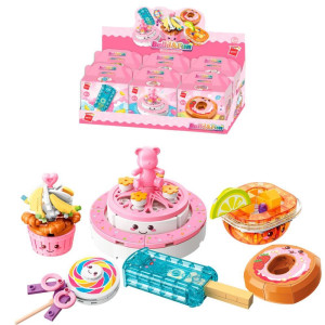 Brinquedo Para Montar Set Build Fun Comidinhas (s)