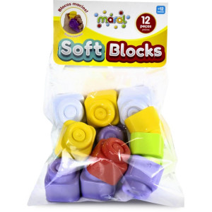 Brinquedo Para Montar Soft Blocks 12pcs Macias-124049-92828
