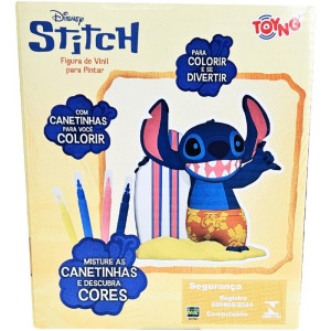 Boneco E Personagem Stitch P/pintar Com Canetinhas-124057-59711