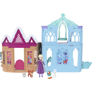 Boneca Disney Frozen Mini Santuario De Anim.