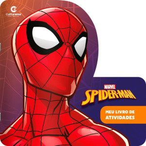 Livro De Atividades Recortado Homem Aranha