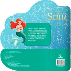 Livro De Atividades Recortado Pequena Sereia-124080-41880