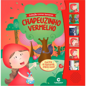 Livro Sonoro Chapeuzinho Vermelho