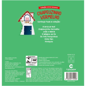 Livro Sonoro Chapeuzinho Vermelho-124073-73773