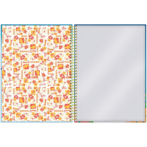 Caderno 10x1 Cp.dura Colegial Stitch Movie 160f-124257-56787