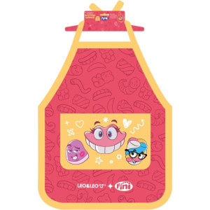 Avental Escolar Decorado Fini Infantil C/bolso-119371-30496