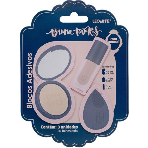 Bloco De Recado Autoadesivo Bruna Tavares C/aroma 3x20fls