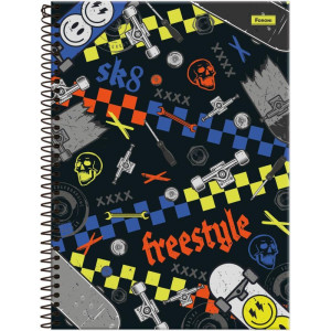 Caderno 01x1 Capa Dura Drip 80f-124266-42509