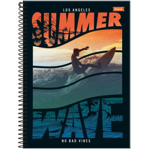 Caderno 01x1 Capa Dura Freewave 80f-124270-90445