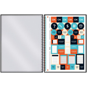 Caderno 01x1 Capa Dura Freewave 80f-124270-91848