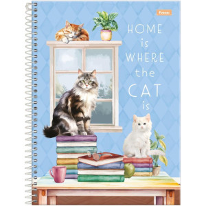 Caderno 01x1 Capa Dura Furfriends 80f-124273-36749