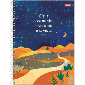 Caderno 01x1 Capa Dura Grace 80f