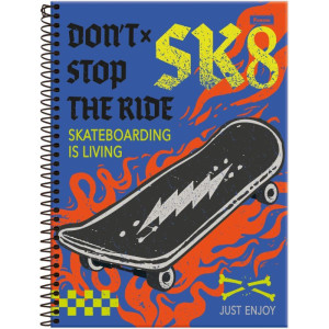 Caderno 10x1 Capa Dura Drip 160f-124267-23936