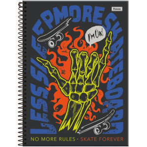 Caderno 10x1 Capa Dura Drip 160f