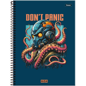Caderno 20x1 Capa Dura High Masculino 320f