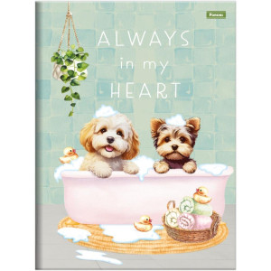 Caderno Brochurao Capa Dura Furfriends 80f-124278-71682