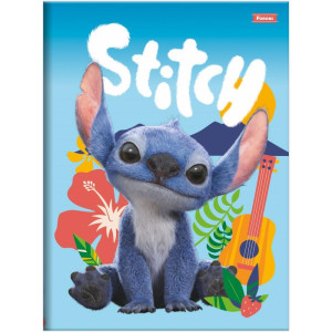 Caderno Brochurao Capa Dura Stitch Movie 80f-124260-56806