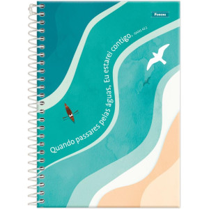 Caderno Espiral 1/4 Capa Dura Grace 80f-124290-47255
