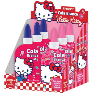 Cola Escolar Hello Kitty 40g. 2mod.